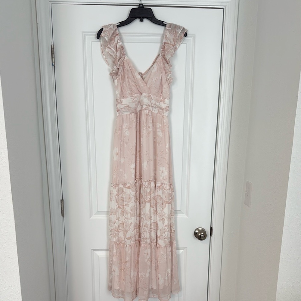 Altar'd State Blush Floral Dress
